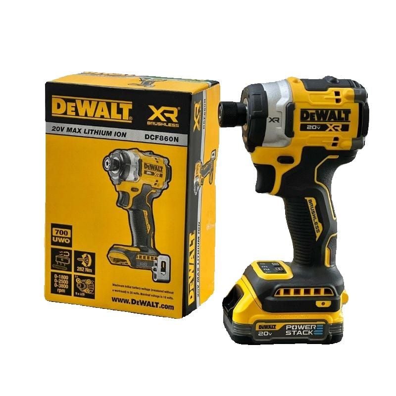 MÁY VẶN VÍT DÙNG PIN DEWALT DCF860N-B1